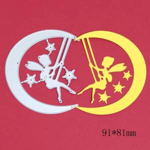 Набор вырубных штампов Феи для девочек качели ремесло резки Скрапбукинг крафт бумага нож пресс-форм лезвие удар трафареты умирает шаблон 2021