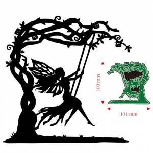 Металлические Вырубные штампы Elf качели украшение для скрапбукинга бумаги рукоделия Нож Форма лезвие перфоратор трафареты