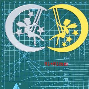 Набор вырубных штампов Феи для девочек качели ремесло резки Скрапбукинг крафт бумага нож пресс-форм лезвие удар трафареты умирает шаблон 2021