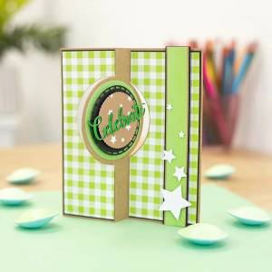 Dreamcat 3D складки качели карты круг ремесло металлические Вырубные штампы высечка форма для скрапбукинга бумаги крафт нож Лезвие Дырокол трафареты