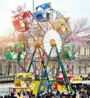 Колесо обозрения Ромашка 12м