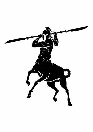 Трафареты Кентавр