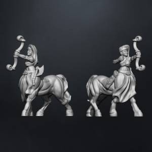 Файл STL CentaurGirl Женщина-кентавр ⚔・Шаблон для загрузки и 3D-печати・Cults