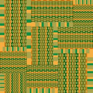 Kente бесшовный цифровой шаблон