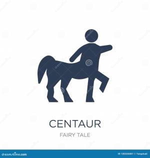 Значок кентавра иллюстрация вектора
