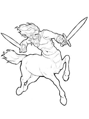 Раскраски Кентавр