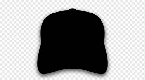 Черно-белый шрифт, шаблон бейсболки, белый, шляпа, прямоугольник png
