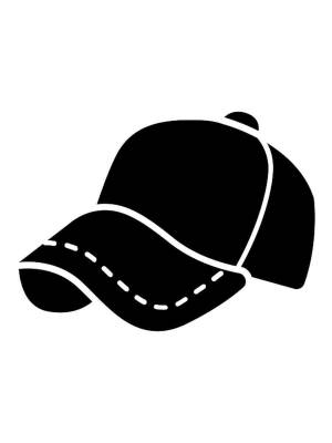 Трафареты Кепки
