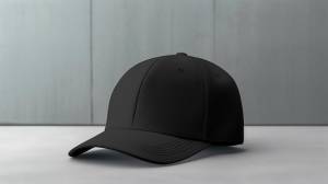 Пустой шаблон макета черной кепки