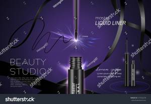 Glamour Mascara Ads Curling Blank Streamline