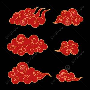 китайский восточный керлинг облака PNG , задний план, Китайский, фантазия PNG картинки и пнг рисунок для й загрузки