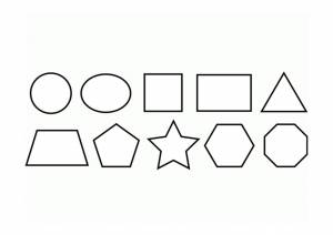Трафареты Геометрических Фигур
