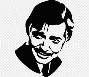 Джокер Нос Трафарет, Джокер, лицо, герои, монохромный png