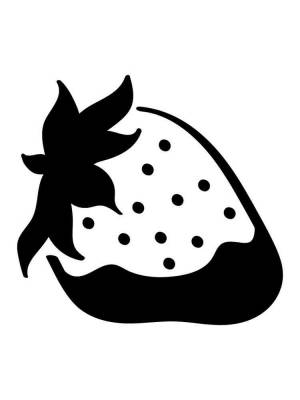 Трафареты Клубники