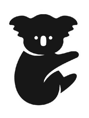 Трафареты Коалы