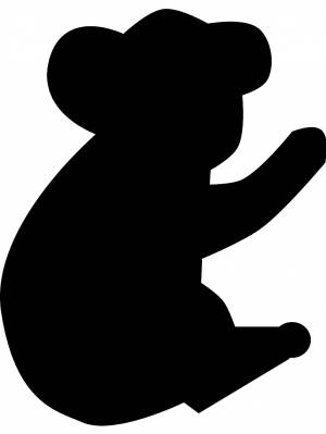 Трафареты Коала