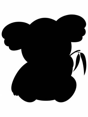 Трафареты Коалы