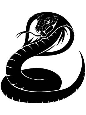 Трафареты Кобры