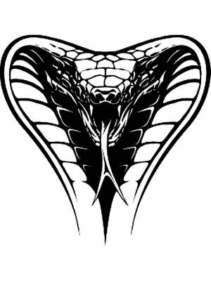 Трафареты Кобры