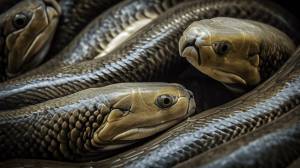 фото змеи королевской кобры, угорь хитсумабуси, Hd фотография фото фон картинки и Фото для й загрузки