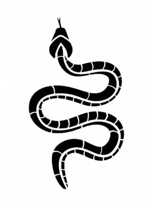 Трафареты Змеи