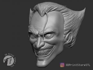 Файл 3D Маска Джокера из DC Comics