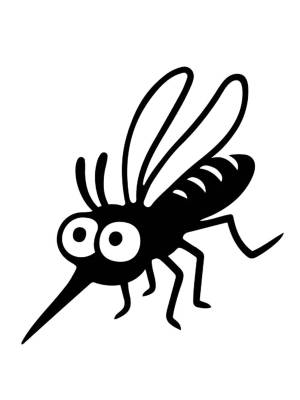 Трафареты Комара