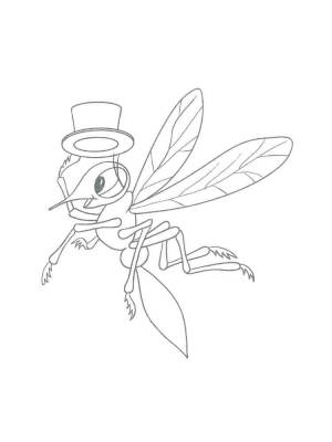 Раскраски Комар