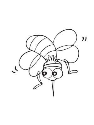 Раскраски Комар