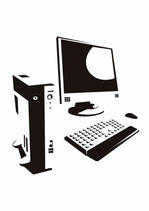 Трафареты Компьютер