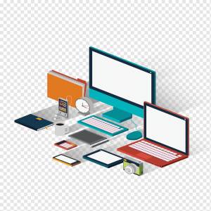 Technology Computer Icon, элементы компьютерного офиса, шаблон, компьютерная сеть, угол png
