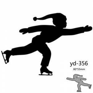 Металлические режущие штампы, форма для катания на коньках, украшения для скрапбукинга, бумаги, ремесленных ножей, лезвия, штампованные трафареты