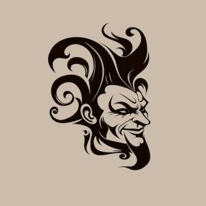 иллюстрация татуировки джокера