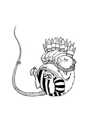 Раскраски Мышиный король