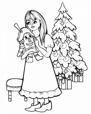 Раскраски Щелкунчик и мышиный король для детей