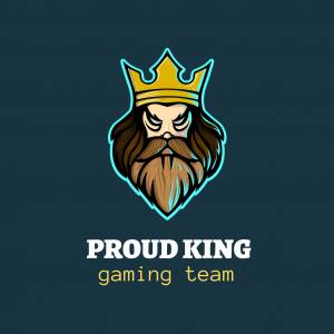 Король Игровой Логотип