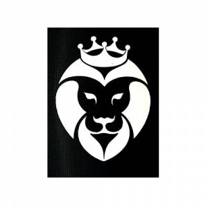 Трафарет Король Лев