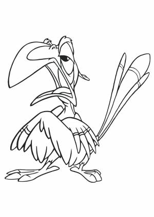 Раскраска Скептик Зазу