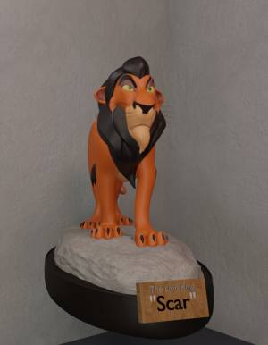 Файл 3D шрам