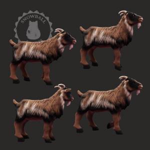 Файл STL Комплект для козы・Шаблон для 3D-печати для загрузки・Cults