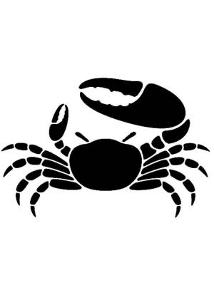 Трафареты Краба