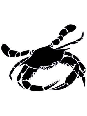 Трафареты Краба