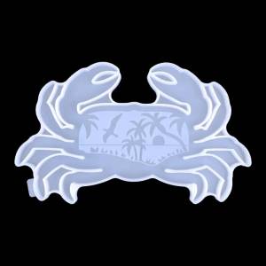 Сконовая форма в виде краба из смолы, Настольная декорация, «сделай сам», большие животные, сконовые формы из смолы, праздничная декоративная форма для настенного украшения дома