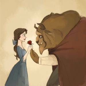 Арты герои мультфильма красавица и чудовище