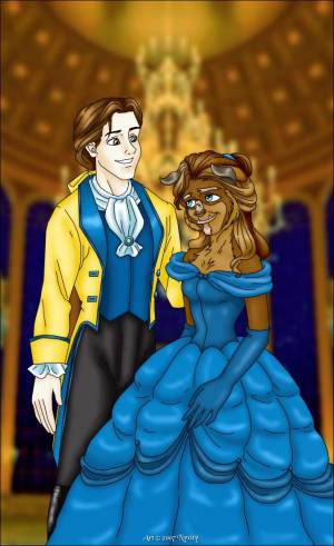 Арты герои мультфильма красавица и чудовище