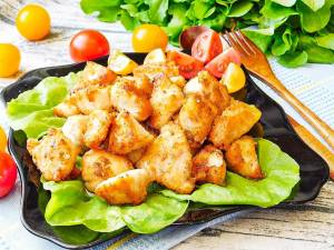 Куриное филе кусочками на сковороде рецепт с фото пошагово