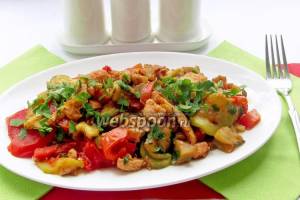Куриное филе с овощами рецепт с фото на Webspoon