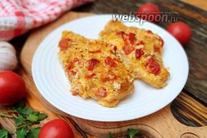 Куриное филе с яйцом, помидором и сыром в духовке рецепт с фото, как приготовить на Webspoon