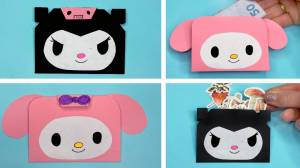 Оригами КОШЕЛЕК Мелоди и Куроми ИЗ БУМАГИ