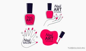 Как сделать логотип для маникюрного салона